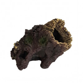 13,2x9,6x9 Cm Ağaç Kütüğü | Akvaryum Dekor Fon