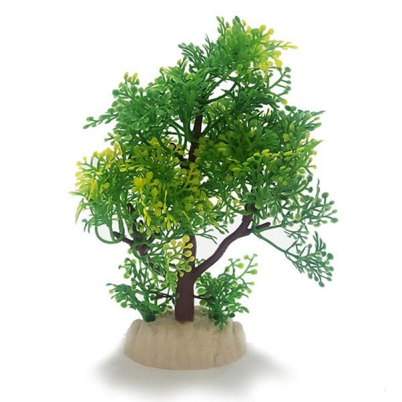 Chicos 13 Cm Plastik Bitki Akvaryum Dekoru | Akvaryum Yapay Bitki