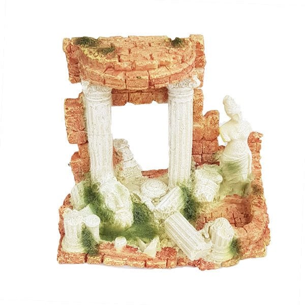 Chicos 15x9x12,5 Cm Roma Sütunu | Akvaryum Dekor Fon