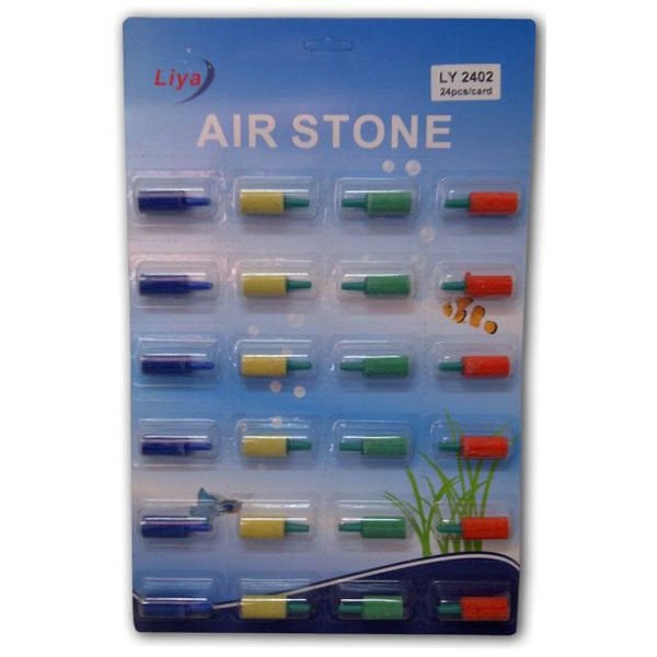 Chicos 24 Adet Küçük Silindir Hava Taşı | Akvaryum Hava Taşı