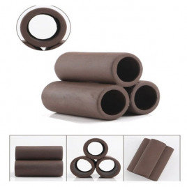 3 Adet Karides Seramik Boru Kahverengi 7 Cm | Akvaryum Dekor Fon