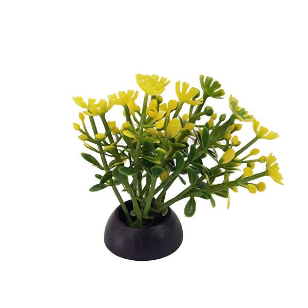 Chicos 5,2 Cm Plastik Bitki Akvaryum Dekoru | Akvaryum Dekor Fon