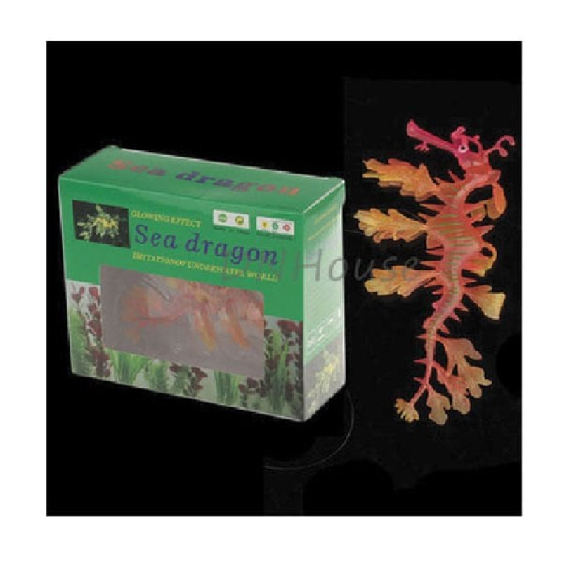 Chicos Fosforlu Ejderha Renkli | Akvaryum Dekor Fon Chicos Fosforlu Ejderha Renkli | Akvaryum Dekor Fon
