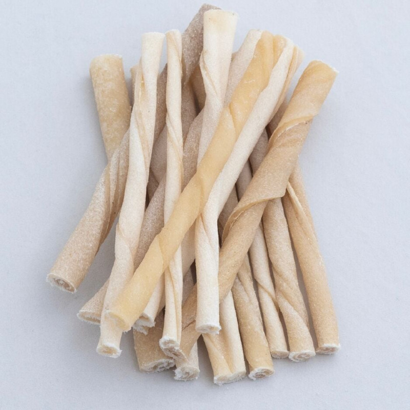 Chompo 100 Gr Kurutulmuş Kolajen Burgu Çubukları Köpek Ödül Maması