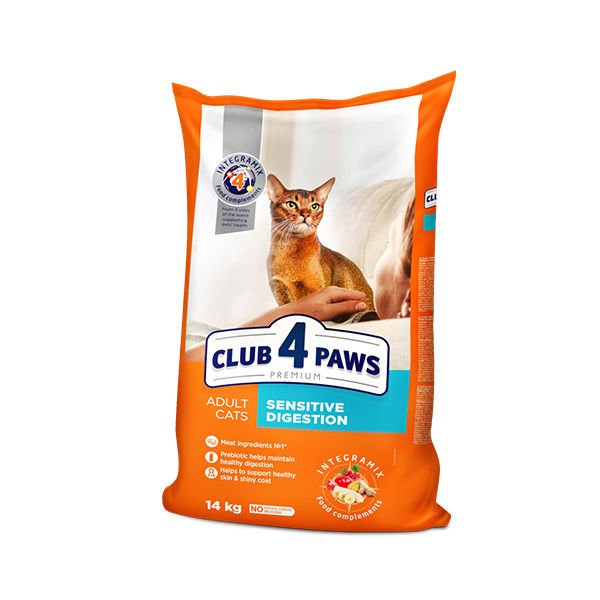 Club 4 Paws 14 Kg Premium Sensitive Digestion Tavuk | Yetişkin Kuru Kedi Maması
