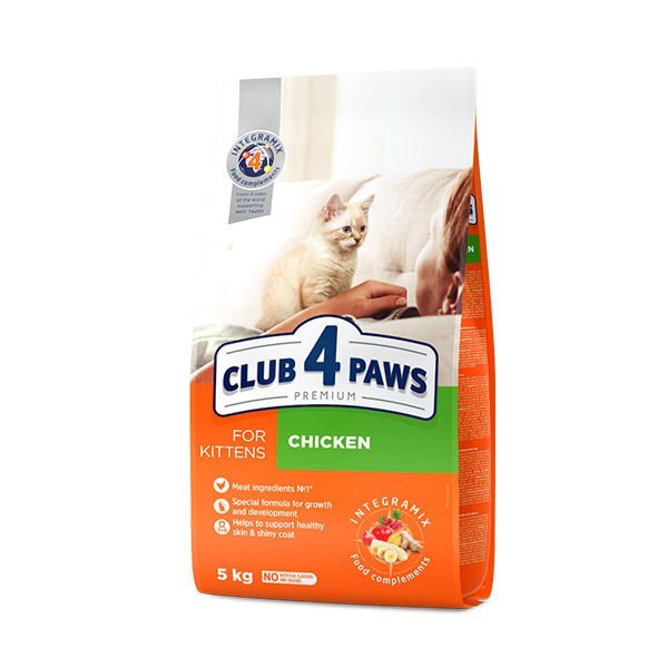 Club 4 Paws 5 Kg Premium Kitten Tavuk | Yavru Kedi Kuru Maması