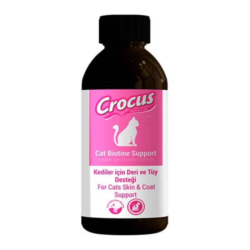 Crocus 100 Ml Biotin Support | Kedi Spreyi