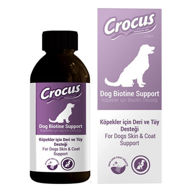Crocus 100 Ml Dog Biotin Support | Köpek Tüy Bakım Spreyi