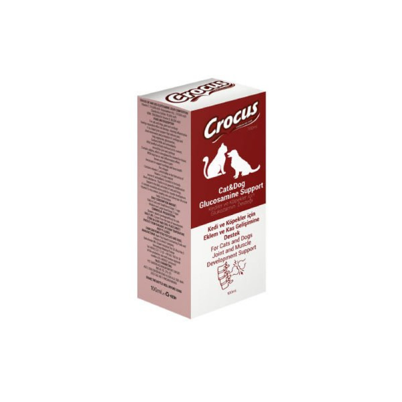 Crocus 100 Ml Glucosamine | Köpek Eklem Ve Kas Destek Vitamini Crocus 100 Ml Glucosamine | Köpek Eklem Ve Kas Destek Vitamini