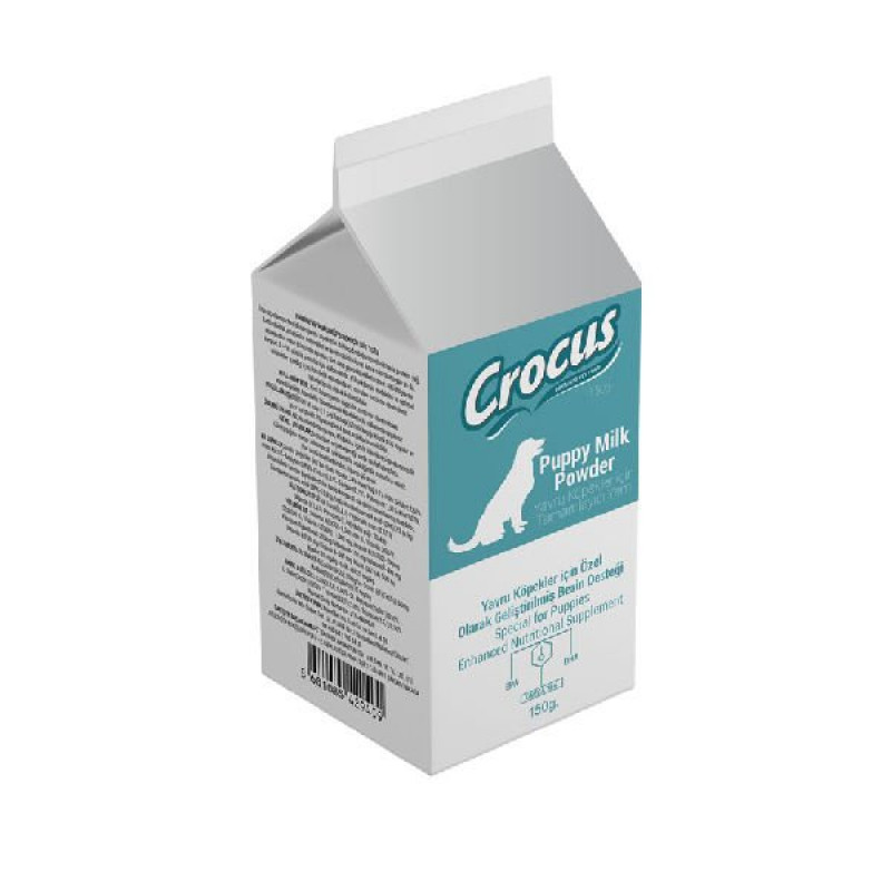 Crocus 150 Gr Puppy Süt Tozu | Yavru Köpek Bakım Crocus 150 Gr Puppy Süt Tozu | Yavru Köpek Bakım