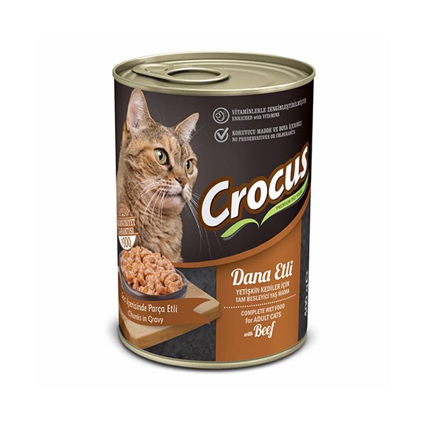 Crocus 400 Gr Biftek | Yetişkin Kedi Maması
