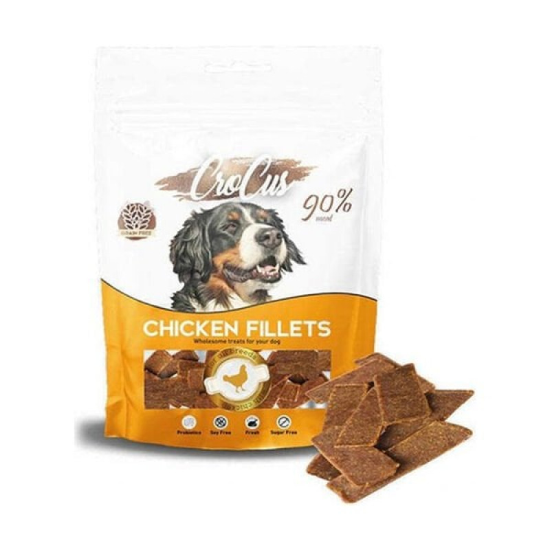 Crocus 80 Gr Tavuk Fileto | Köpek Atıştırmalık Ödül Maması Crocus 80 Gr Tavuk Fileto | Köpek Atıştırmalık Ödül Maması