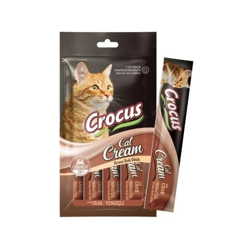 Crocus Yengeçli Sıvı Kedi Ödül Maması 15 Gr 4 Adet | Kedi Sıvı Ödül Maması Crocus Yengeçli Sıvı Kedi Ödül Maması 15 Gr 4 Adet | Kedi Sıvı Ödül Maması