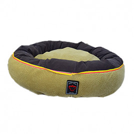 50x50 Cm Simit Yatak Hardal | Kumaş Köpek Yatağı 50x50 Cm Simit Yatak Hardal | Kumaş Köpek Yatağı