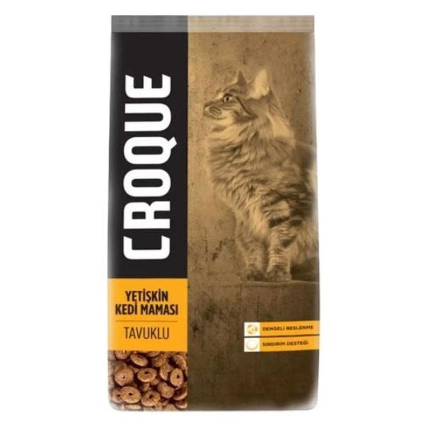 Croque 1,5 Kg Adult Tavuk | Yetişkin Kuru Kedi Maması