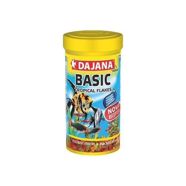 Dajana 20 Gr Basic Flakes 100 Ml | Tatlı Su Akvaryumu Yemi