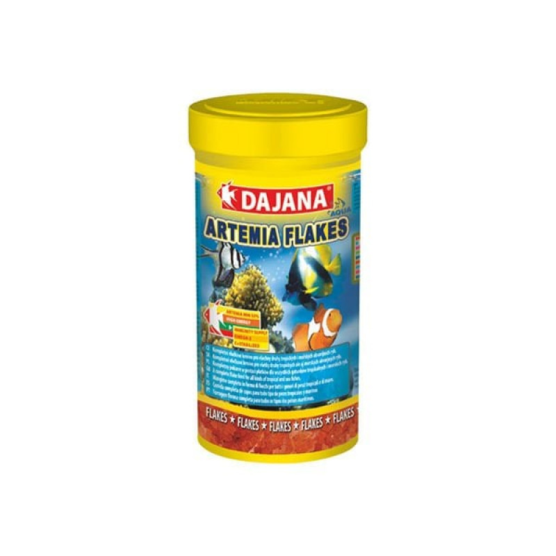 Dajana 20 Gr Tropical Artemia Flakes 100 Ml | Tatlı Su Akvaryumu Yemi Dajana 20 Gr Tropical Artemia Flakes 100 Ml | Tatlı Su Akvaryumu Yemi