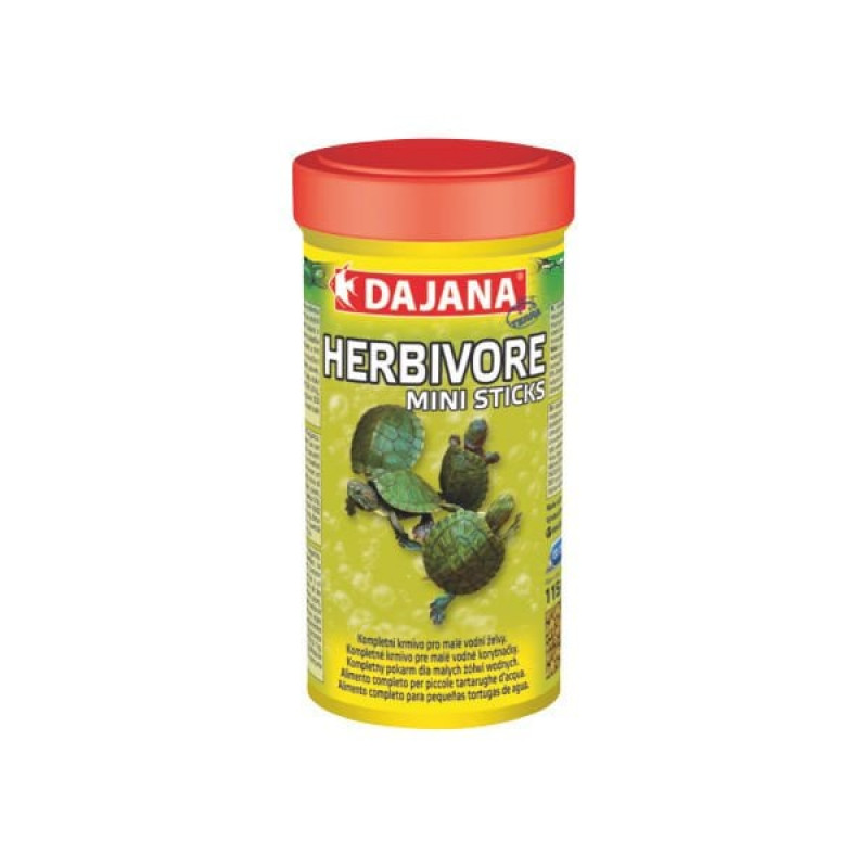 Dajana 260 Gr Tortoise Herbivore Mini Stick 1000 Ml | Özel Akvaryum Yem Dajana 260 Gr Tortoise Herbivore Mini Stick 1000 Ml | Özel Akvaryum Yem
