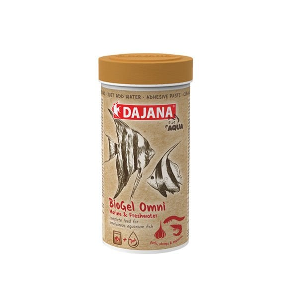 Dajana 50 Gr BioGel Jel Yem Omnivore | Özel Akvaryum Yem