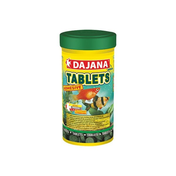 Dajana 50 Gr Tablets Cama Yapışan Yem 100 Ml | Balık Yem Tableti