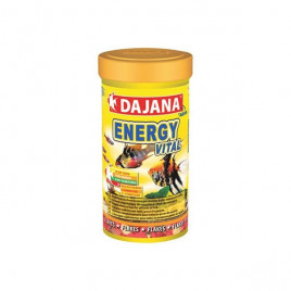 50 Gr Tropical Energy Vital Flakes 250 Ml | Tatlı Su Akvaryumu Yemi