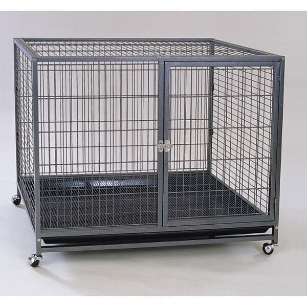 Dayang 110x70x90 Cm Tekerlekli Galveniz Kafes | Köpek Taşıma Çantası Ve Kafes