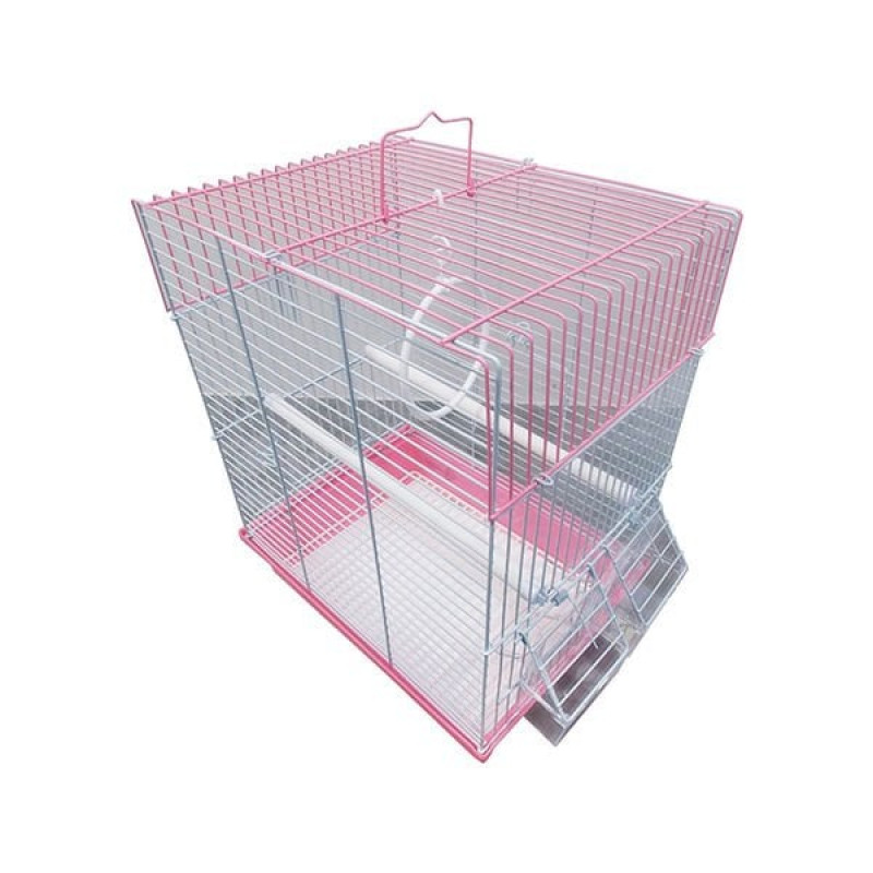 Dayang 28.5x38x39 Cm İki Kapılı Düz Kafes Pembe Dayang 28.5x38x39 Cm İki Kapılı Düz Kafes Pembe