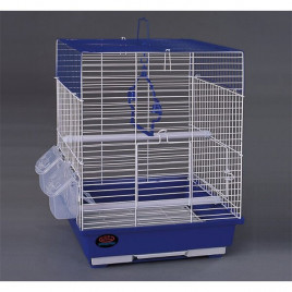 Dayang 29.5x22.3x38.5 Cm İki Kapılı Düz Kafes Mavi | Kuş Kafesi Dayang 29.5x22.3x38.5 Cm İki Kapılı Düz Kafes Mavi | Kuş Kafesi