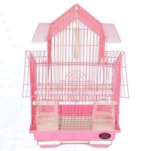 Dayang 29.5x22.3x46 Cm Çinevi Kafes Pembe | Kuş Kafesi