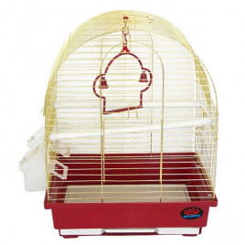 Dayang 30x23x39 Cm İki Kapılı Davul Kafes Kırmızı Sarı | Kuş Kafesi Dayang 30x23x39 Cm İki Kapılı Davul Kafes Kırmızı Sarı | Kuş Kafesi
