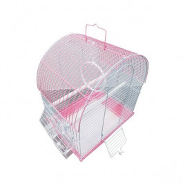 Dayang 30x23x39 Cm İki Kapılı Davul Kafes Pembe | Kuş Kafesi Dayang 30x23x39 Cm İki Kapılı Davul Kafes Pembe | Kuş Kafesi