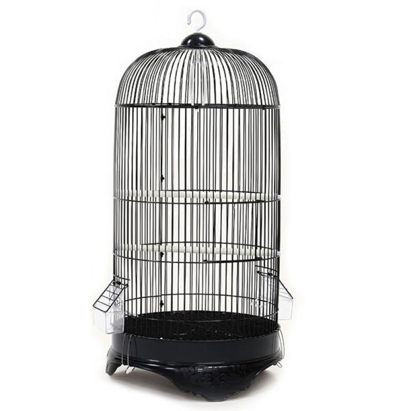 Dayang 33.3x33.3x70 Cm Silindir Kafes Siyah | Kuş Kafesi Dayang 33.3x33.3x70 Cm Silindir Kafes Siyah | Kuş Kafesi