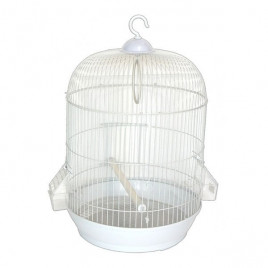 Dayang 33x41 Cm Dayanıklı Yuvarlak Kafes Beyaz | Kuş Kafesi Dayang 33x41 Cm Dayanıklı Yuvarlak Kafes Beyaz | Kuş Kafesi