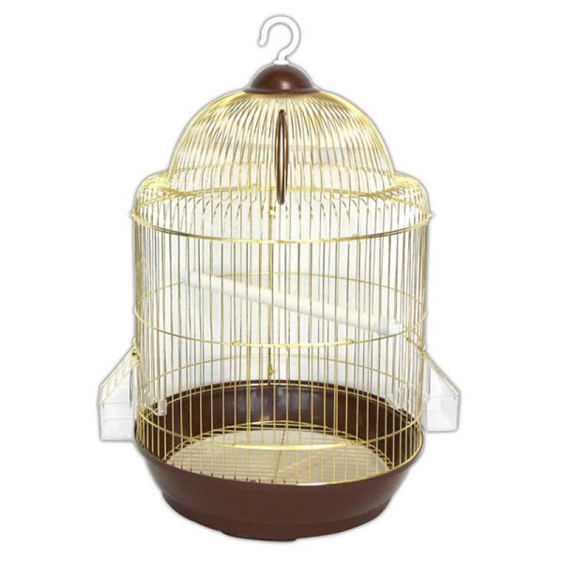 Dayang 33x50 Cm Yuvarlak Kafes Kahverengi | Kuş Kafesi Dayang 33x50 Cm Yuvarlak Kafes Kahverengi | Kuş Kafesi