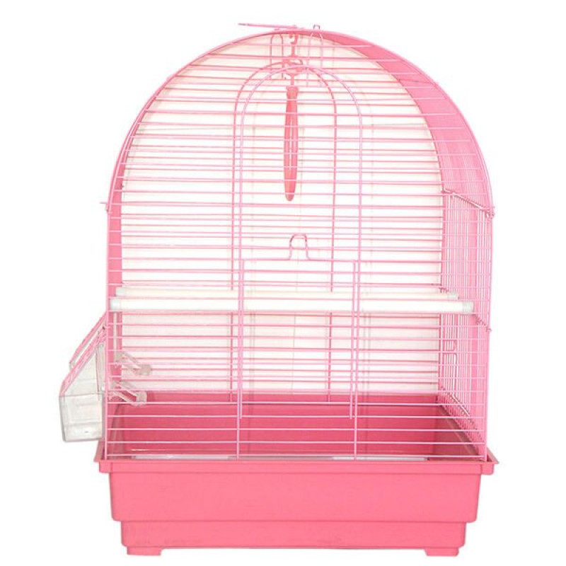 Dayang 35x28x46 Cm İki Kapılı Davul Kafes Pembe | Kuş Kafesi Dayang 35x28x46 Cm İki Kapılı Davul Kafes Pembe | Kuş Kafesi