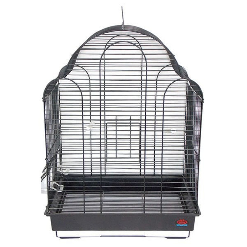 Dayang 42x30x57 Cm Papağan Kafesi Siyah | Kuş Kafesi Dayang 42x30x57 Cm Papağan Kafesi Siyah | Kuş Kafesi
