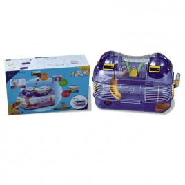 Dayang 43x27x28.8 Cm Sayaçlı Kafes Mor | Tavşan Kafesi Dayang 43x27x28.8 Cm Sayaçlı Kafes Mor | Tavşan Kafesi