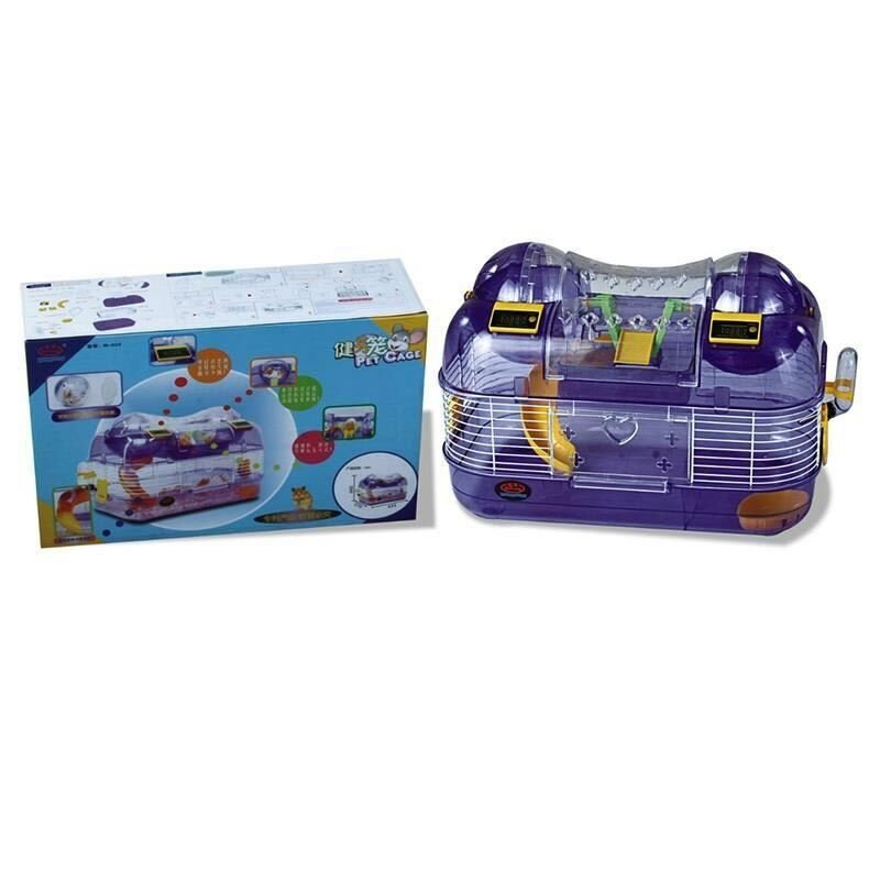 Dayang 43x27x28.8 Cm Sayaçlı Kafes Mor | Tavşan Kafesi Dayang 43x27x28.8 Cm Sayaçlı Kafes Mor | Tavşan Kafesi