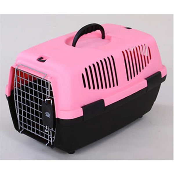 Dayang 47x28x28 Cm Taşıma Kafesi Pembe | Kedi Kafesi