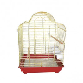 Dayang 52x41x71 Cm Kafes Altın Kırmızı | Kuş Kafesi Dayang 52x41x71 Cm Kafes Altın Kırmızı | Kuş Kafesi