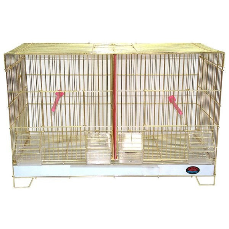 Dayang 59x26x40 Cm 2 Adet Pirinç Kafes | Kuş Kafesi Dayang 59x26x40 Cm 2 Adet Pirinç Kafes | Kuş Kafesi