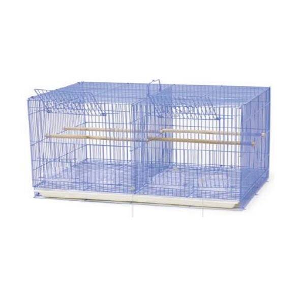 Dayang 60x41x41 Cm Çifthane Kafes Beyaz Mavi | Kuş Kafesi