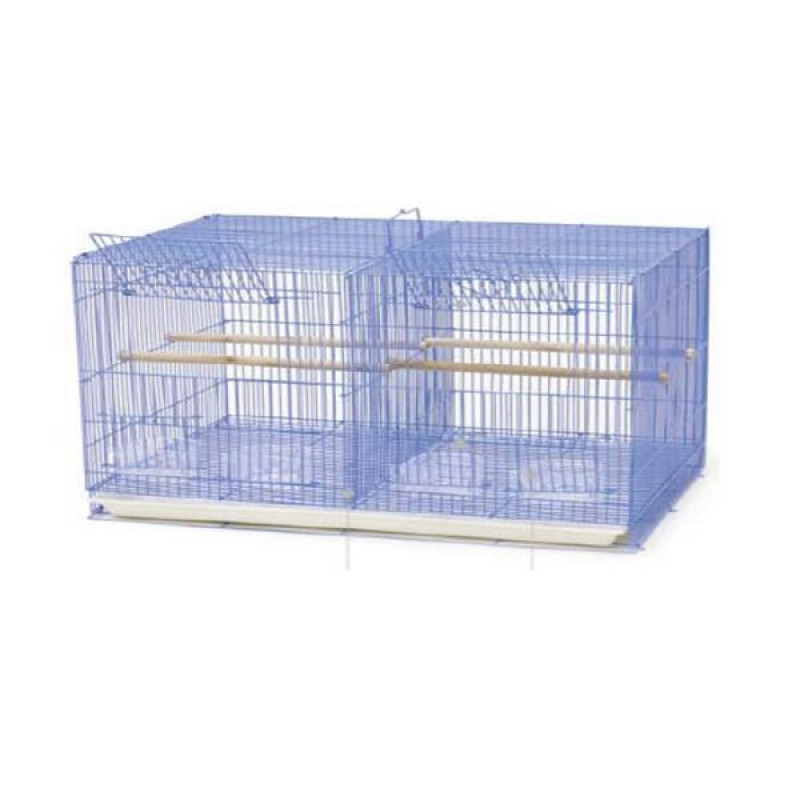 Dayang 60x41x41 Cm Çifthane Kafes Beyaz Mavi | Kuş Kafesi Dayang 60x41x41 Cm Çifthane Kafes Beyaz Mavi | Kuş Kafesi