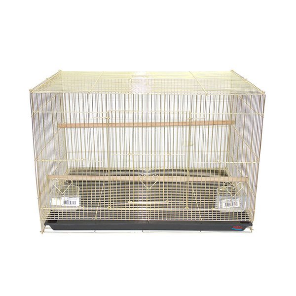 Dayang 60x42x41 Cm Salma Kafes Altın Siyah | Kuş Kafesi