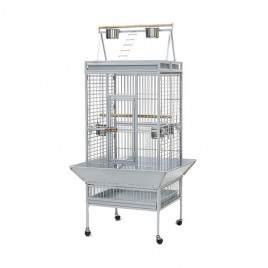 Dayang 61x56x168 Cm Üst Tünekli Kafes Ayaklı Gri | Kuş Kafesi Dayang 61x56x168 Cm Üst Tünekli Kafes Ayaklı Gri | Kuş Kafesi