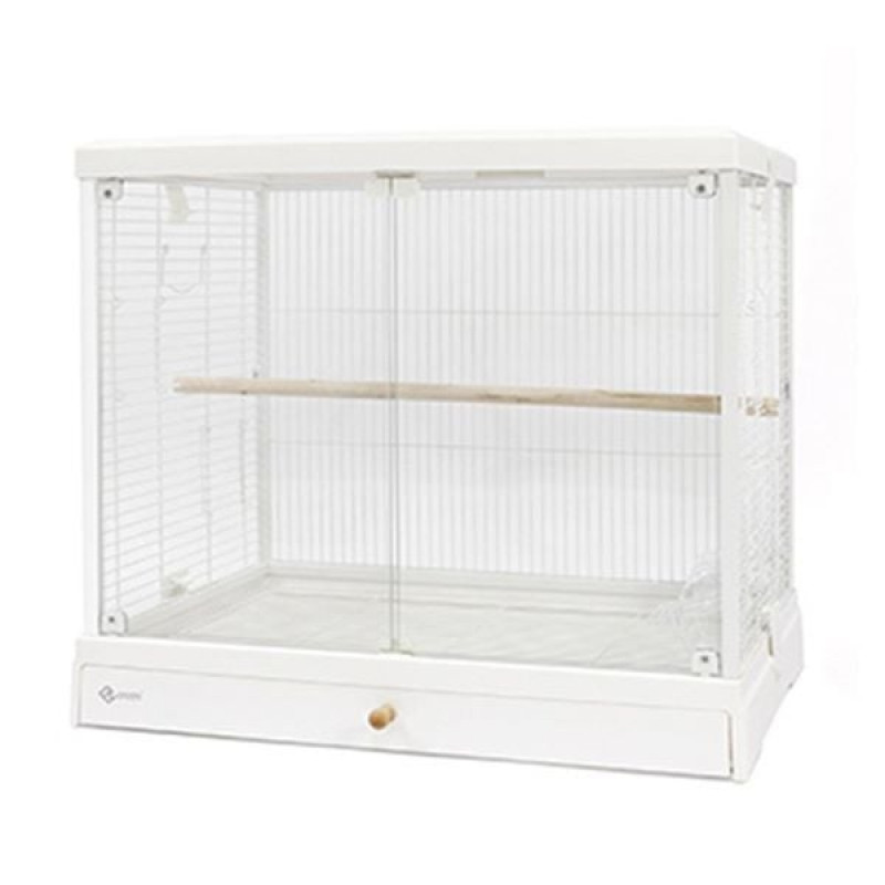 Dayang 62x42x55 Cm Üstten Açılır Cam Kafes Beyaz | Kuş Kafesi Dayang 62x42x55 Cm Üstten Açılır Cam Kafes Beyaz | Kuş Kafesi