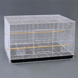 Dayang 76X45X45 Cm Salma Kafes Beyaz Siyah