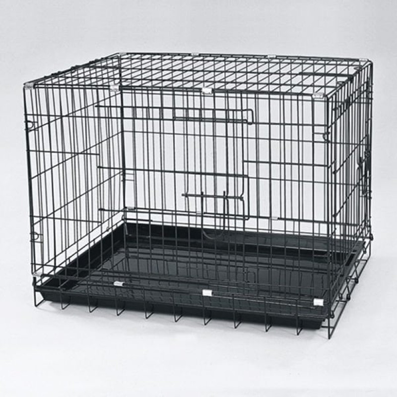 Dayang 78x48x55 Cm Metal Kafes Siyah | Köpek Taşıma Çantası Ve Kafes Dayang 78x48x55 Cm Metal Kafes Siyah | Köpek Taşıma Çantası Ve Kafes