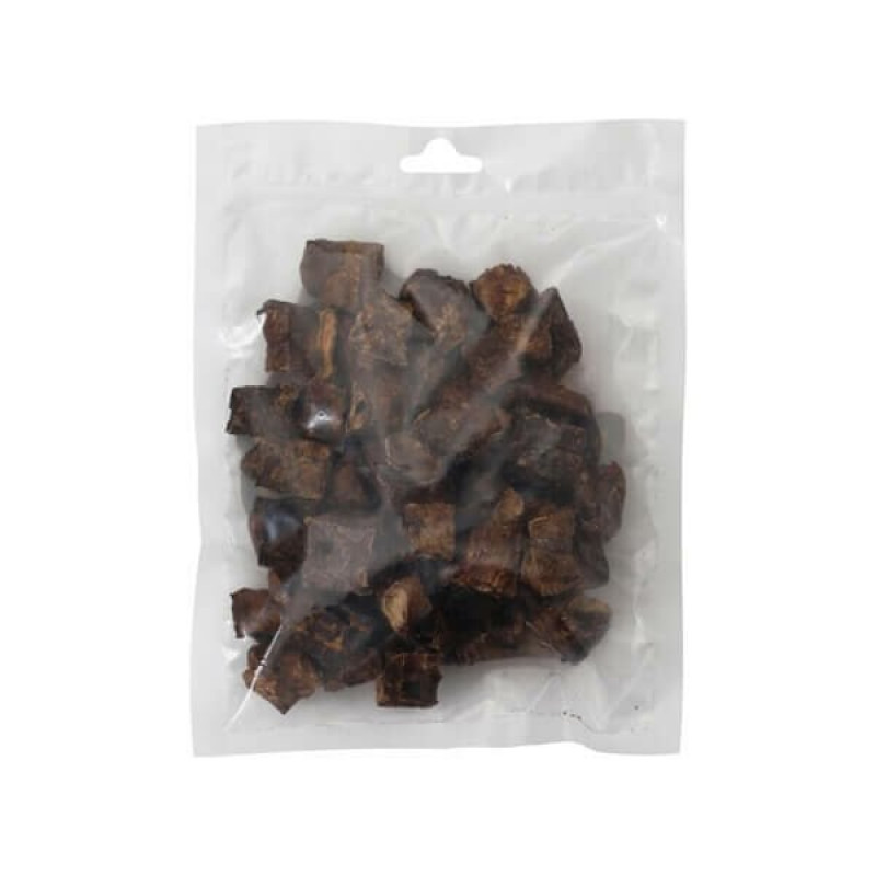 Delibon 100 Gr Kurutulmuş Küp Şeklinde Dana Akciğer 2 Cm | Kurutulmuş Köpek Ödül Maması