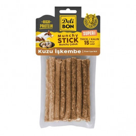 Delibon 15'li Süper Munchy Kalın Çubuk Kuzu İşkembe | Köpek Kemik Ödül Maması Delibon 15'li Süper Munchy Kalın Çubuk Kuzu İşkembe | Köpek Kemik Ödül Maması